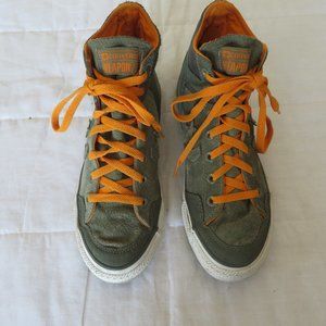 Converse Poorman Weapon Lichen Green Leather Unisex Shoes